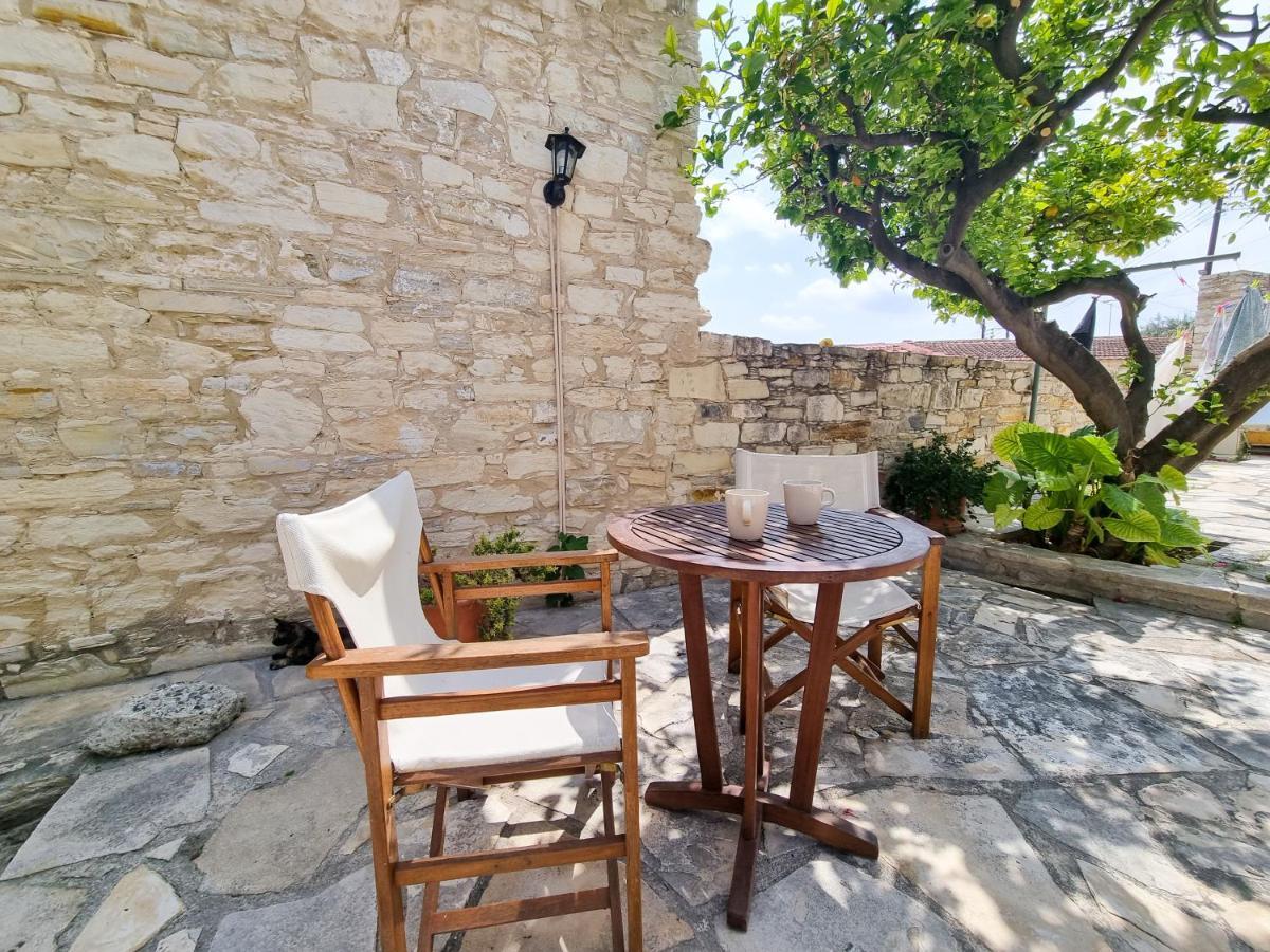 Athena'S Pool Oasis Skarinou Exterior foto