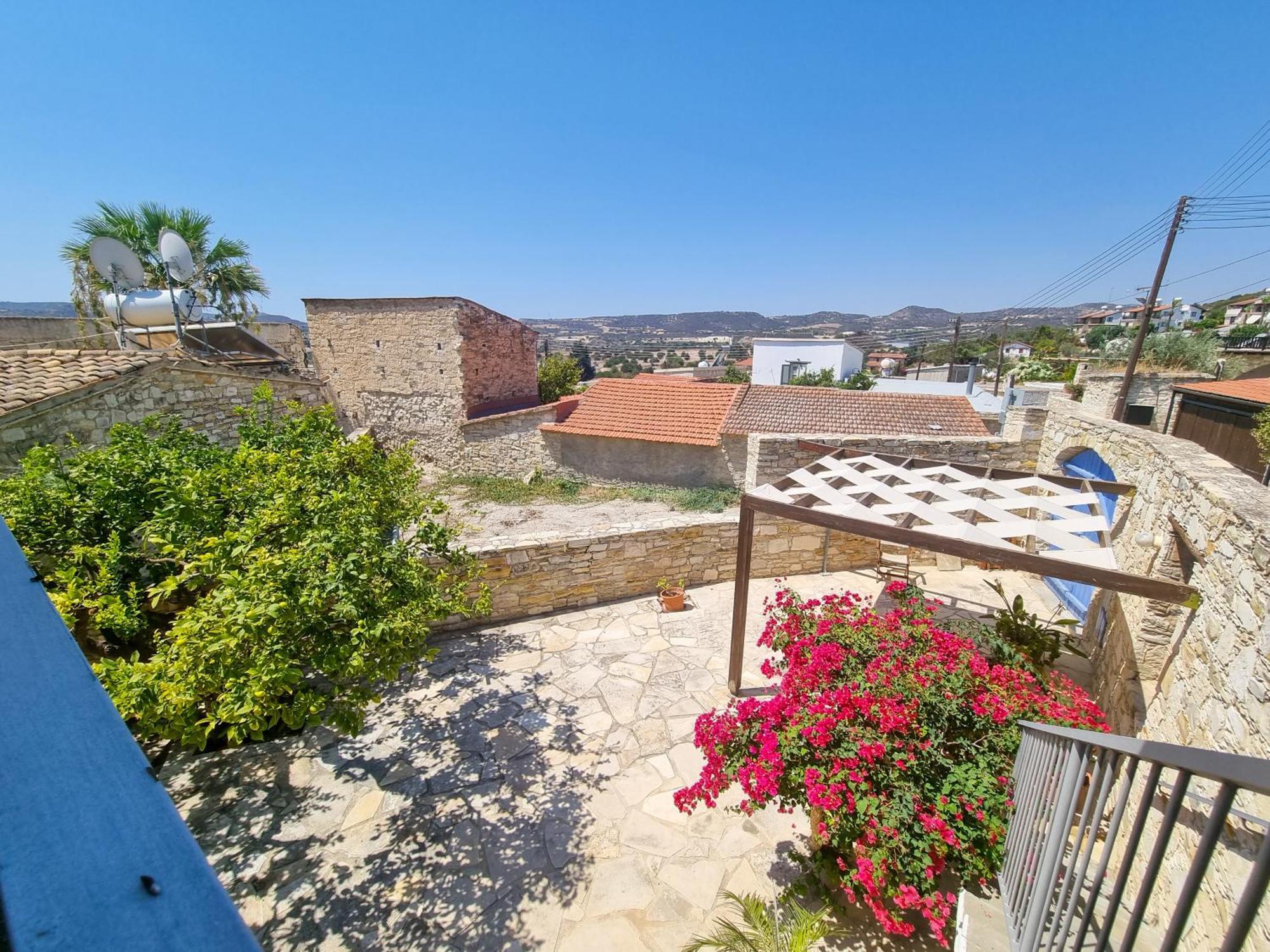 Athena'S Pool Oasis Skarinou Exterior foto