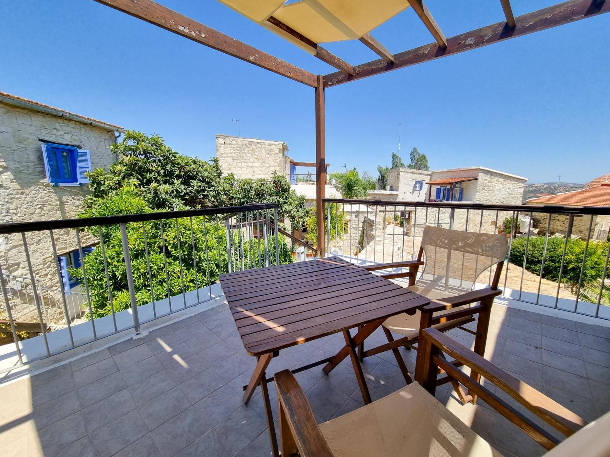 Athena'S Pool Oasis Skarinou Exterior foto
